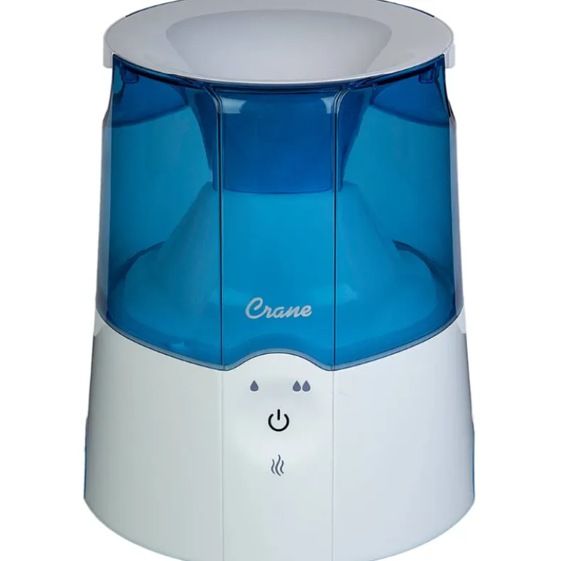 0.5 Gallon Warm Mist Humidifier - Blue/White