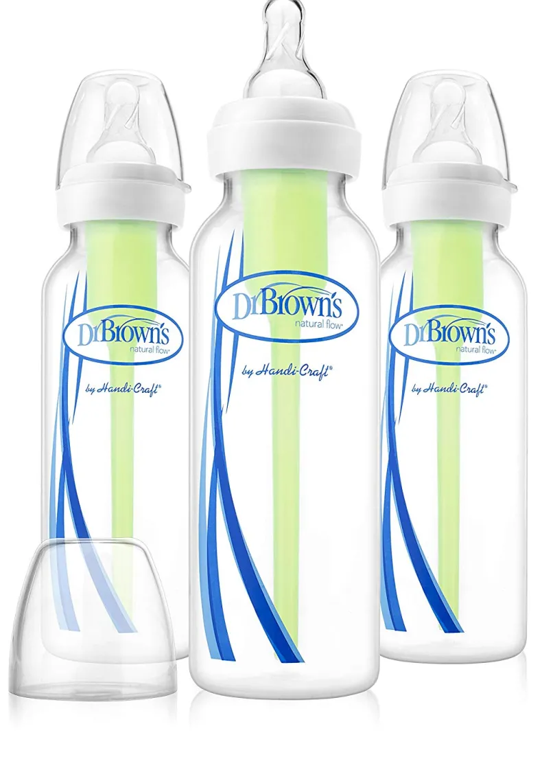 8 oz Options Narrow Bottle - 3pk