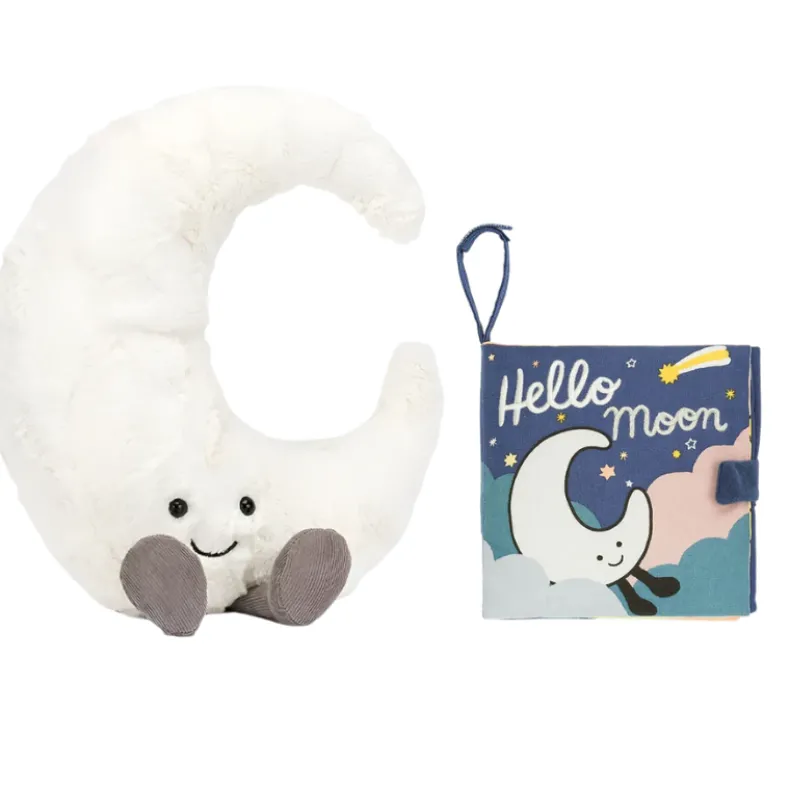 Amusable Moon and Sun Plush Book Bundle