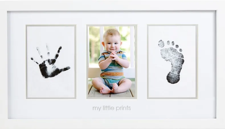 Babyprints Photo Frame - White