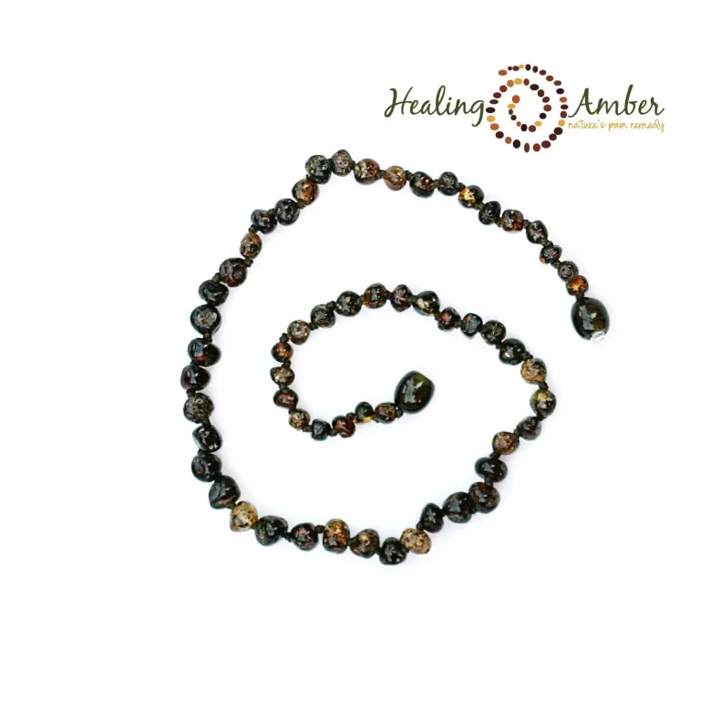 Baltic Amber Teething Necklace - 11 inch