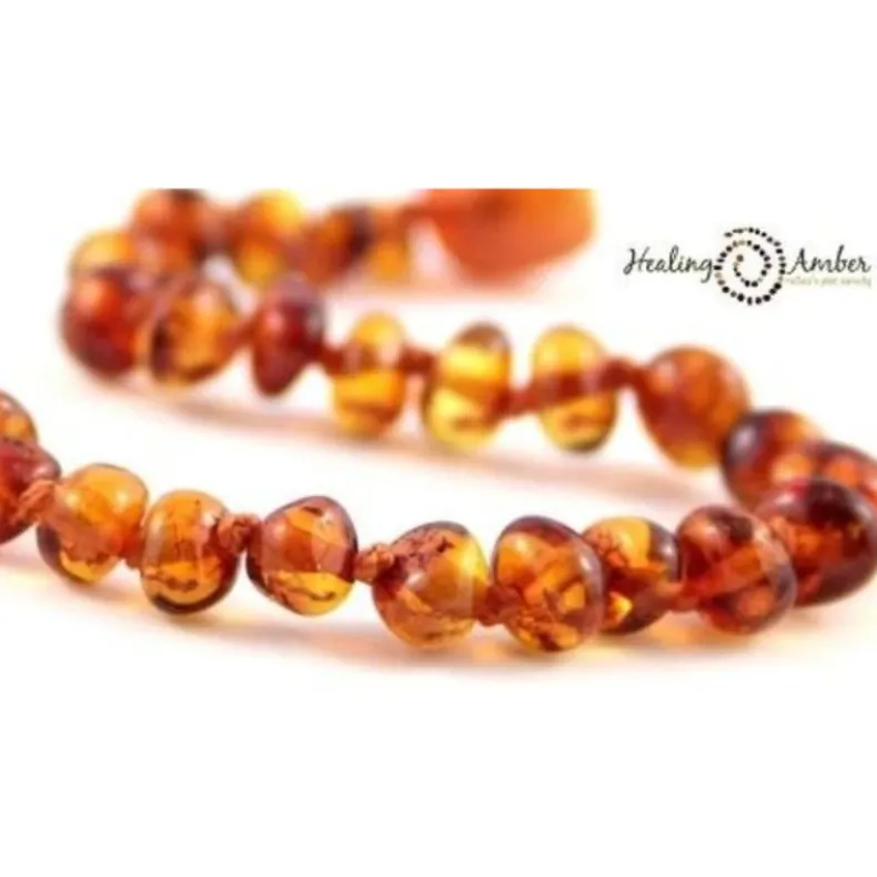 Baltic Amber Teething Necklace - 13 Inch