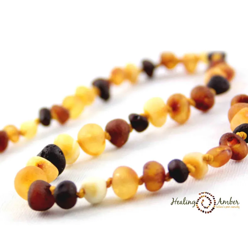 Baltic Amber Teething Bracelets - 5.5 inches