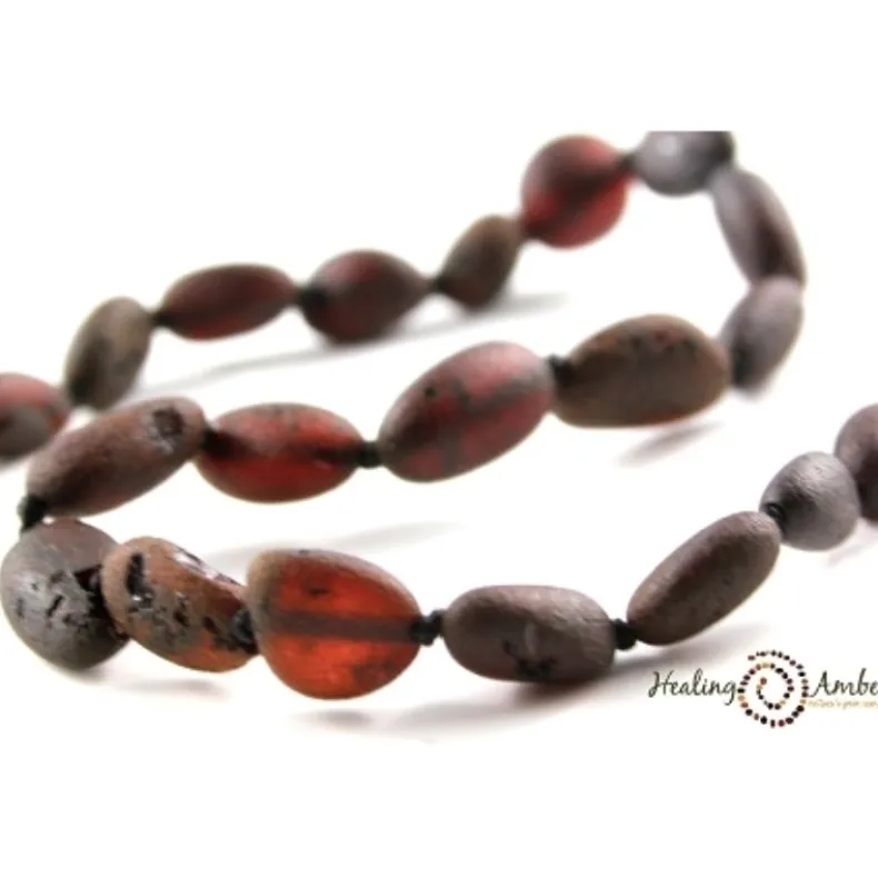 Baltic Amber Teething Necklace - 17.5 Inch