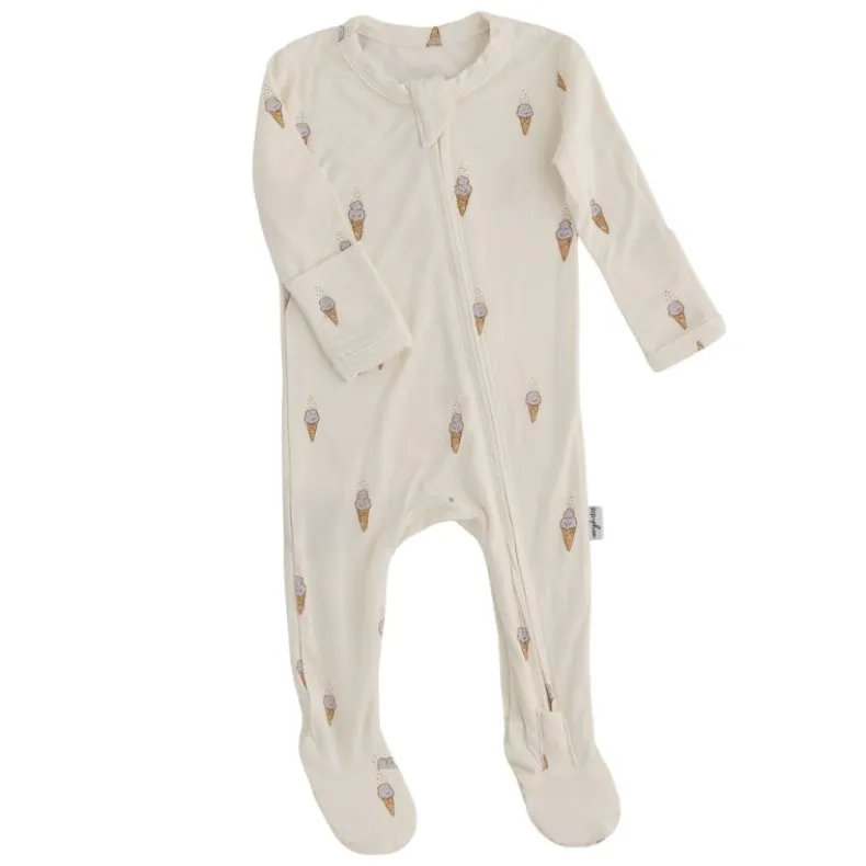 Bamboo Footed Sleepers - Spring Collection