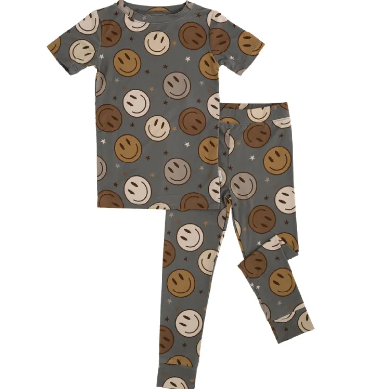 Bamboo Short Sleeve 2-Piece Pajama Set