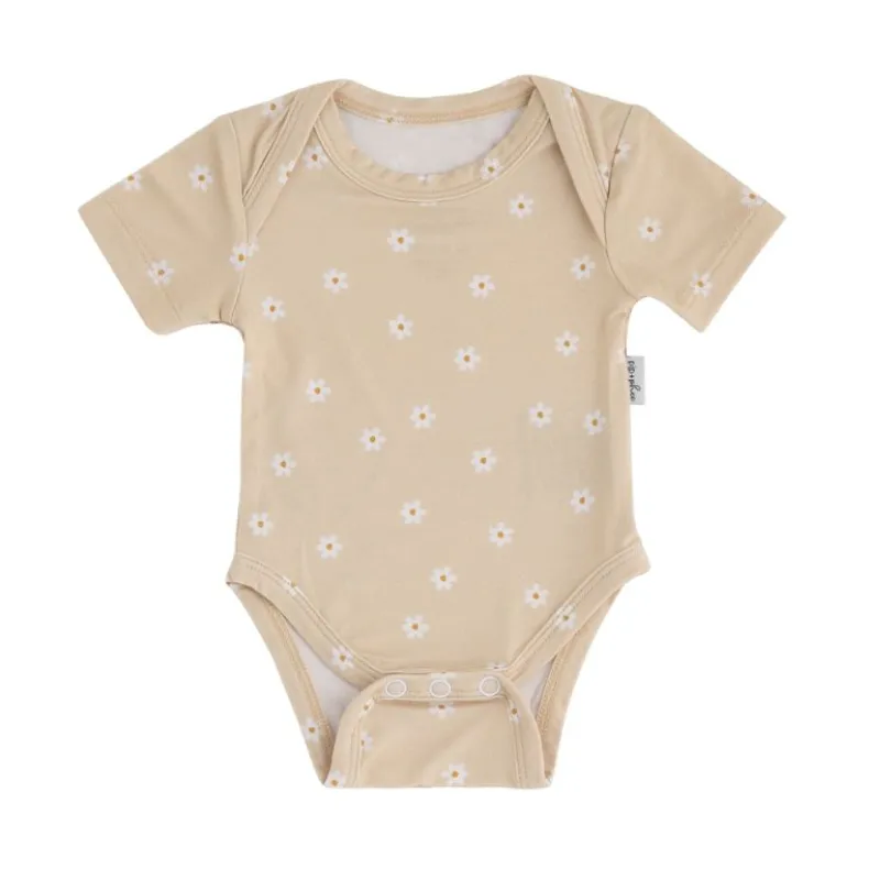 Bamboo Short Sleeve Bodysuits - Prints