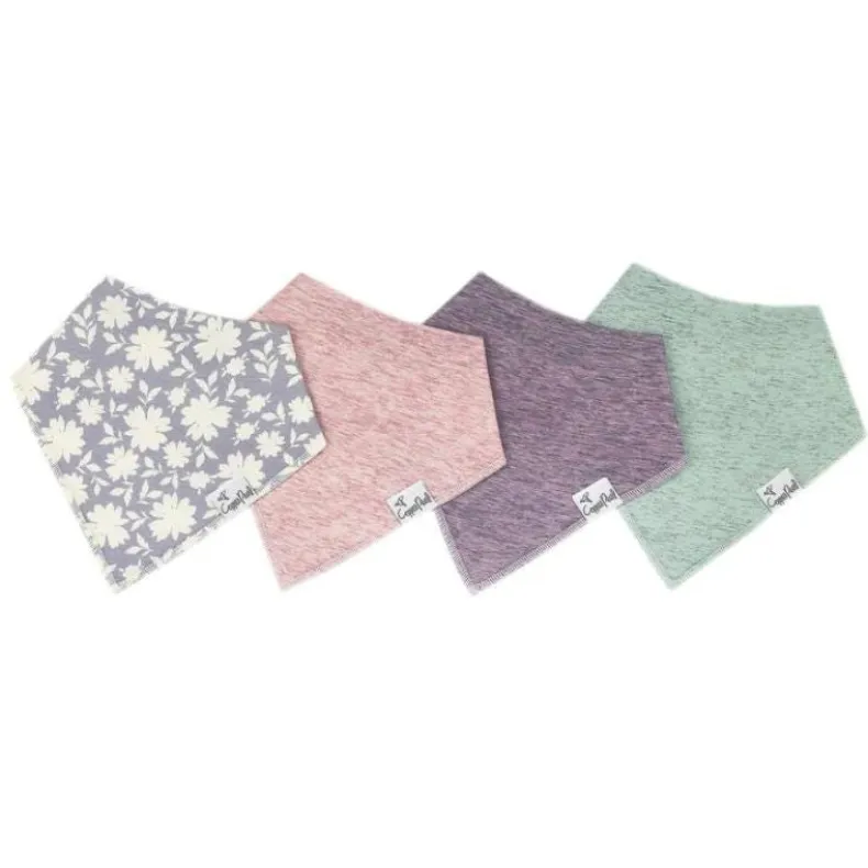 Bandana Drool Bibs - 4 Pack