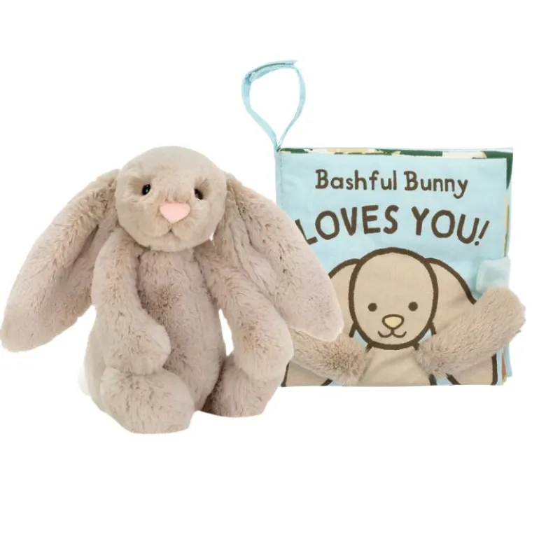 Bashful Bunny Loves You Book + Plush Bundle