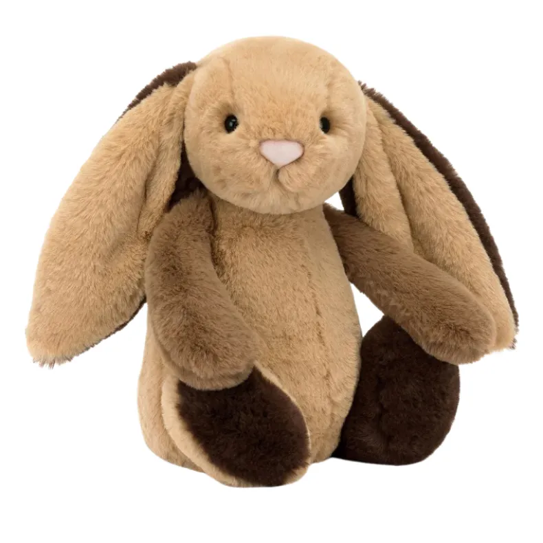 Bashful Patchwork Brown Bunny