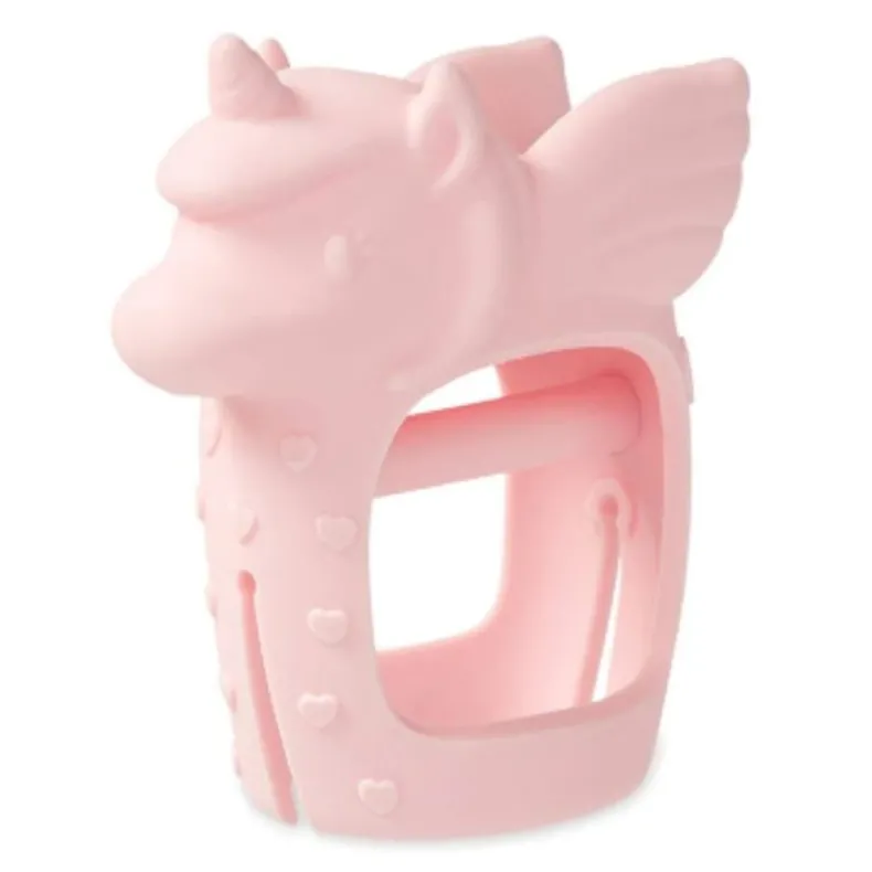 Bitzy Grip-Silicone Mitt Teether