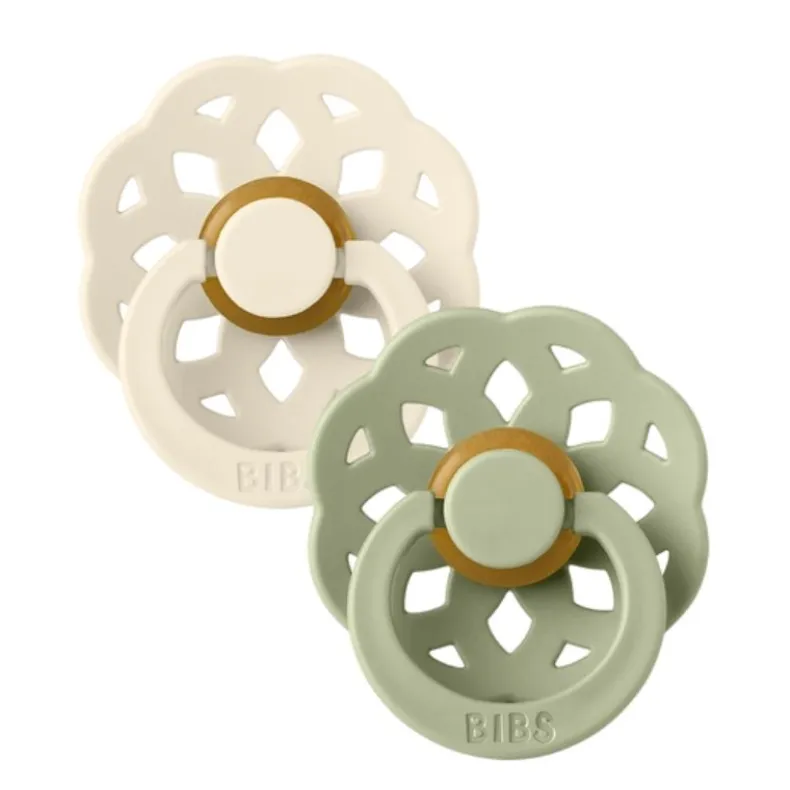 Boheme Natural Rubber Pacifier - 2 Pack