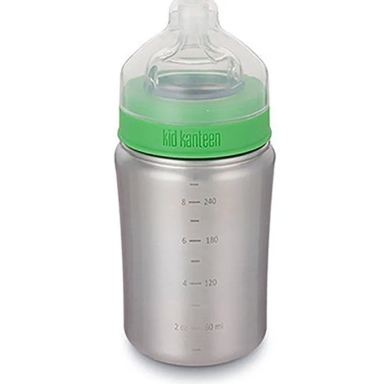 Brushed Stainless Baby Bottle