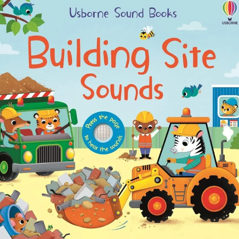 Building Site Sounds Board Book