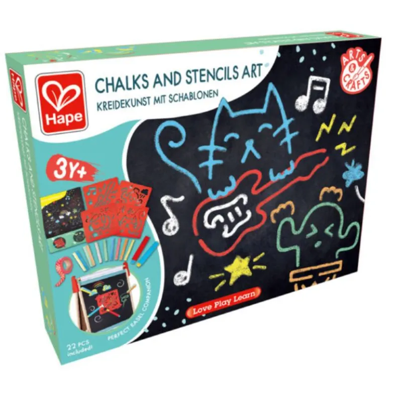 Chalk and Stencil Art