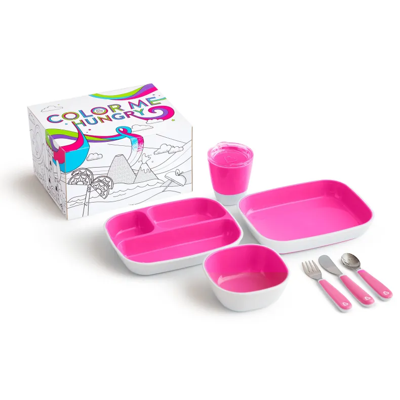 Colour Me Hungry Toddler Dining Sets