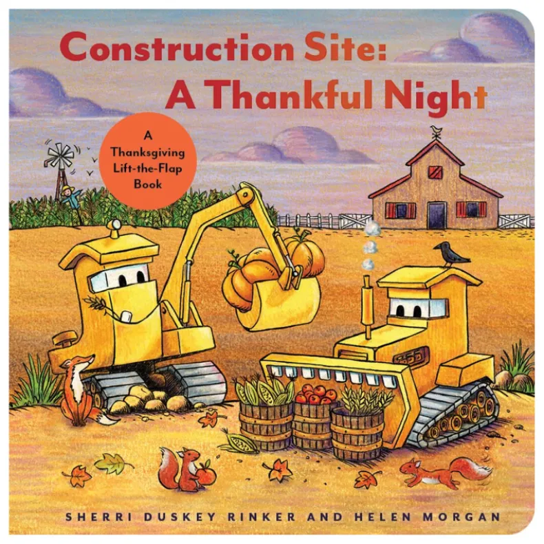 Construction Site: A Thankful Night Lift-the-Flap Book