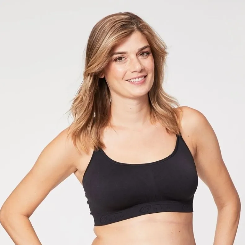 Cotton Candy Nursing Bra Black