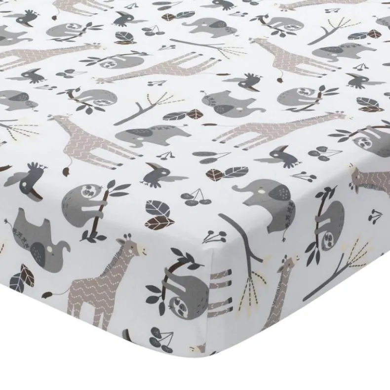 Cotton Fitted Crib Sheet