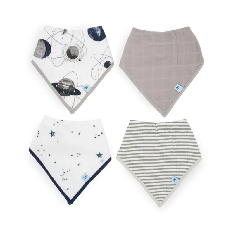 Cotton Muslin + Fleece Bandana Bib