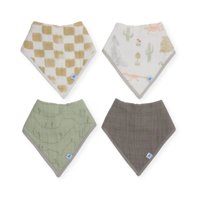 Cotton Muslin + Fleece Bandana Bib