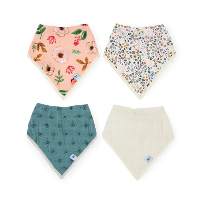 Cotton Muslin + Fleece Bandana Bib