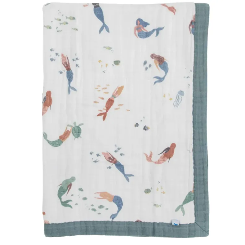 Cotton Muslin Baby Quilt