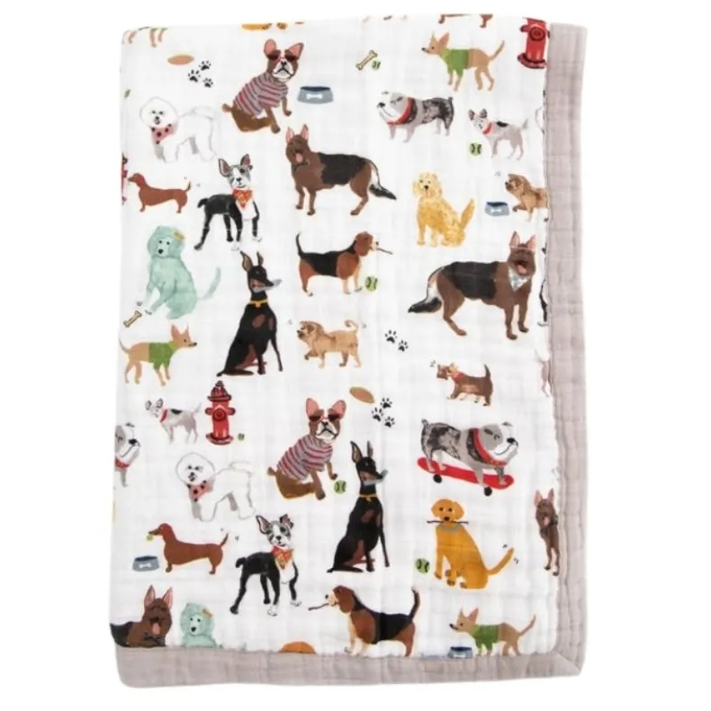 Cotton Muslin Baby Quilt