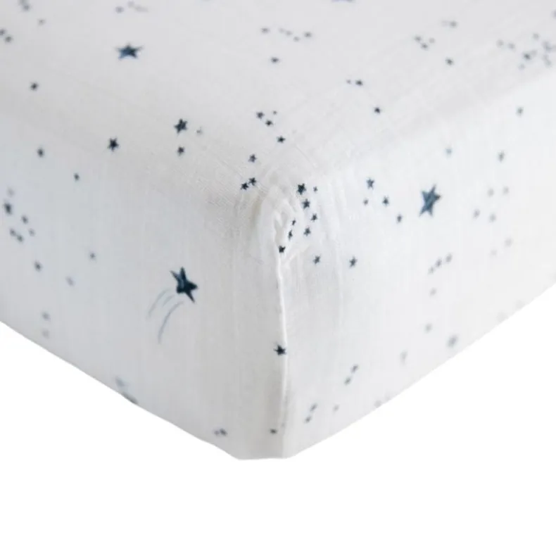 Cotton Muslin Crib Sheets