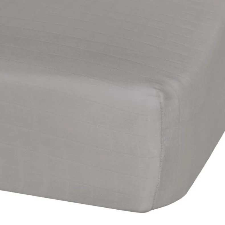 Cotton Muslin Fitted Sheet
