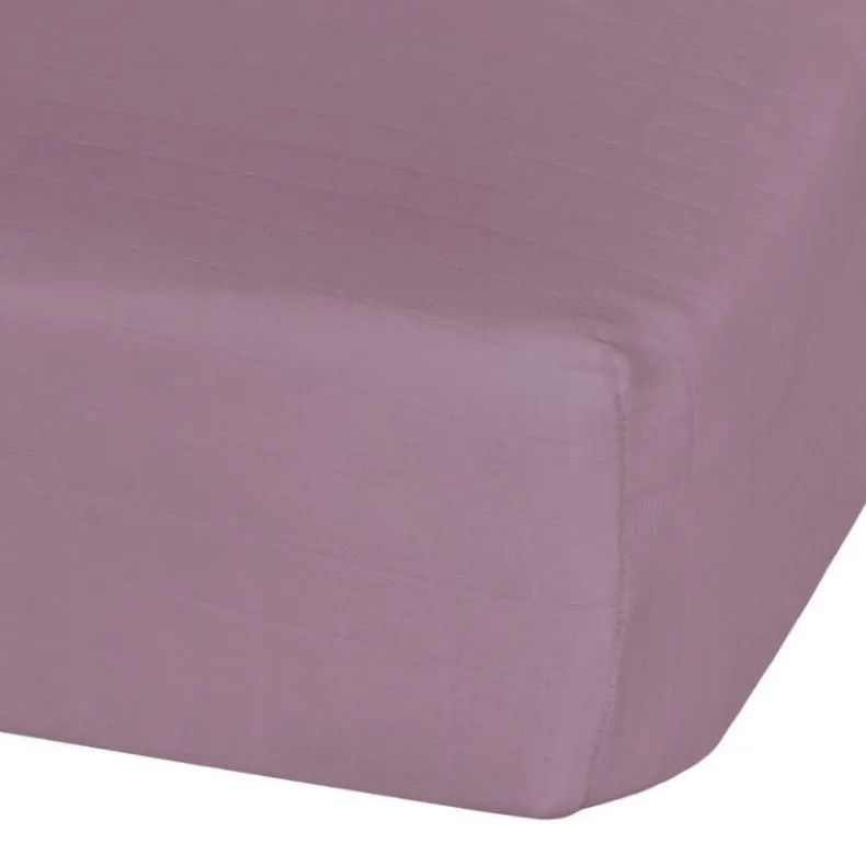 Cotton Muslin Fitted Sheet