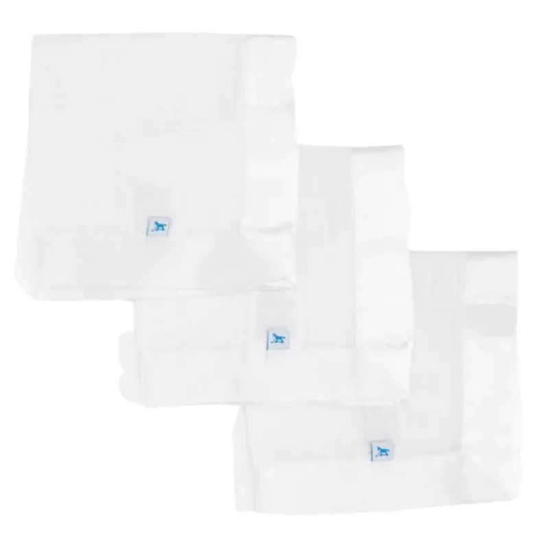 Cotton Muslin Security Blanket 3 Pack