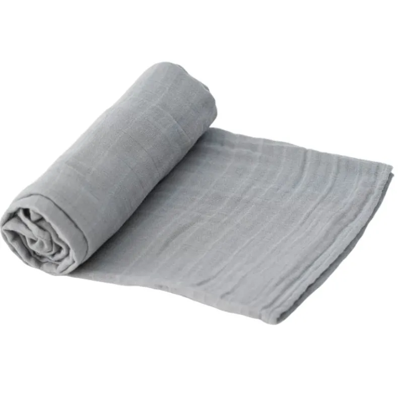 Cotton Muslin Swaddle - Solid Colours