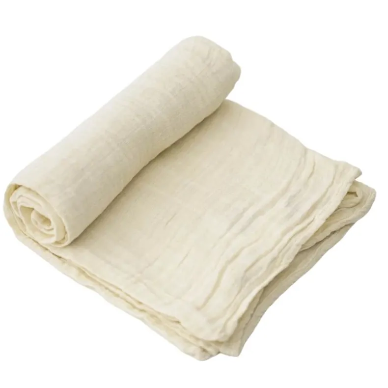 Cotton Muslin Swaddle - Solid Colours