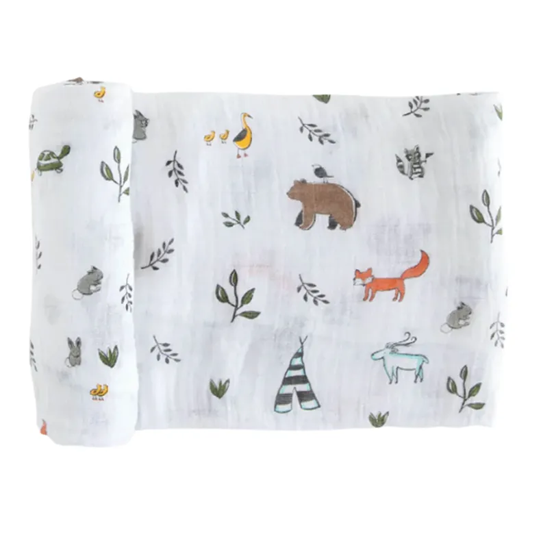 Cotton Muslin Swaddle Blanket