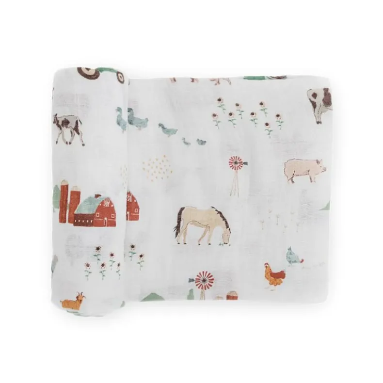 Cotton Muslin Swaddle Blanket
