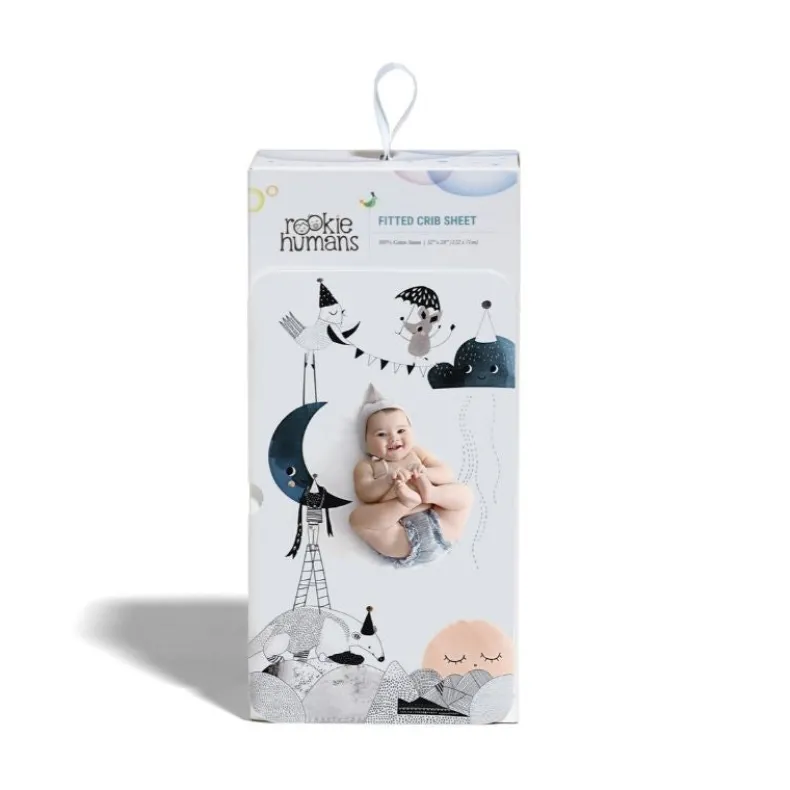 Crib Sheet - Moon's Birthday (Satin)