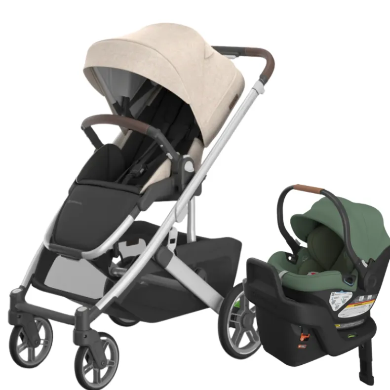 Cruz V3 Stroller + Aria Infant Car Seat Travel System