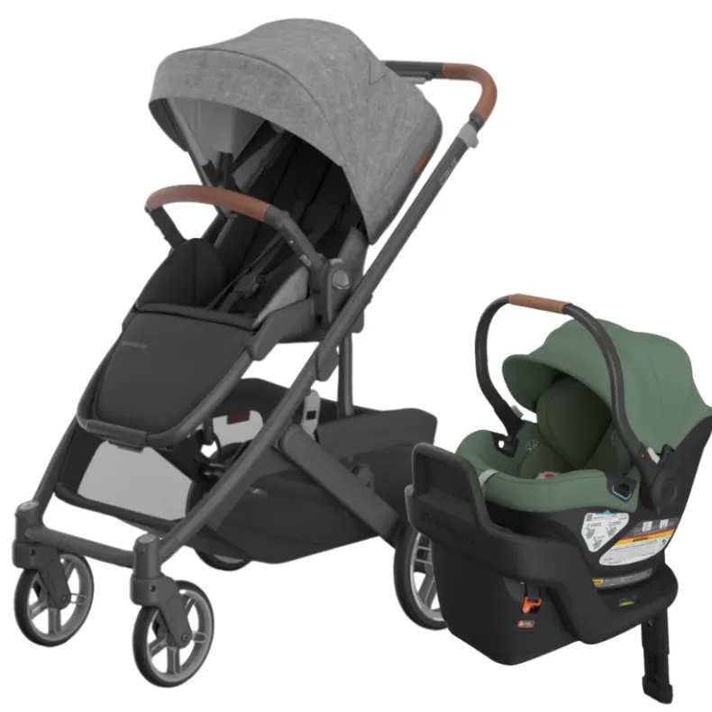 Cruz V3 Stroller + Aria Infant Car Seat Travel System