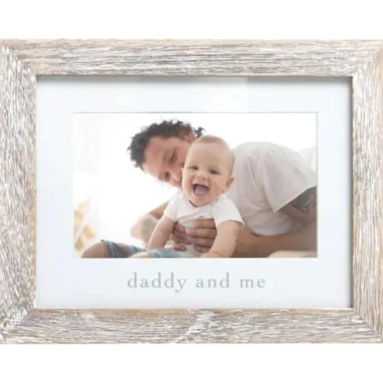Daddy & Me Rustic Photo Frame