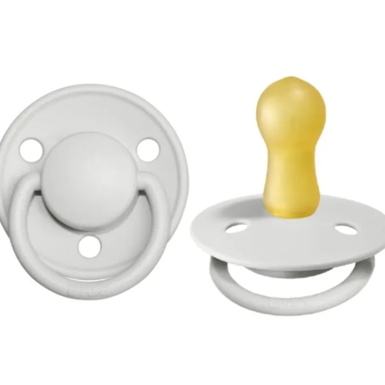 De Lux Natural Rubber Latex Pacifier - 2 Pack