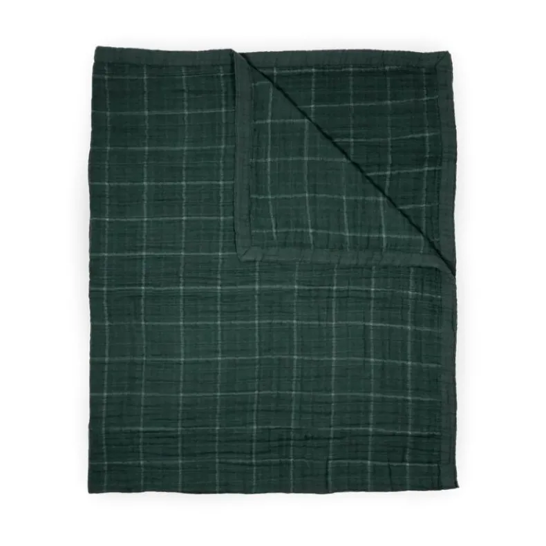 Deluxe Muslin Quilted Throw