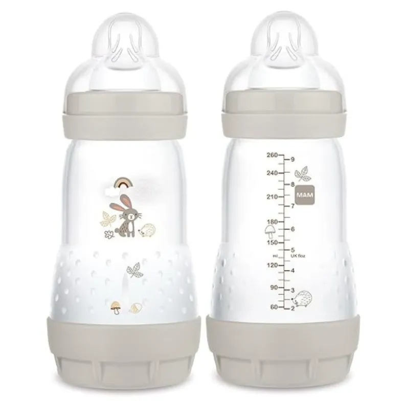 Easy Start Matte Anti-Colic Baby Bottles - 9 oz