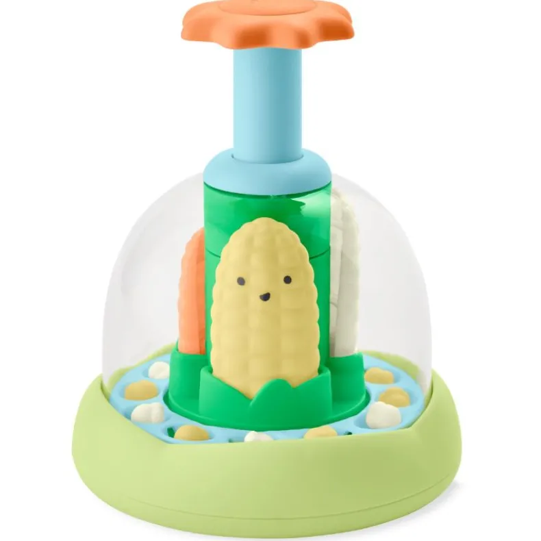 Farmstand Push & Spin Baby Toy