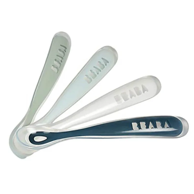 First Stage Silicone Spoon - 4 Pack