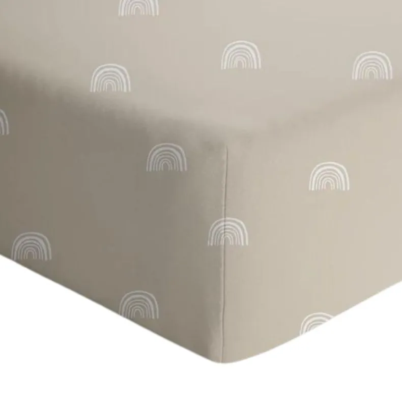 Fitted Cotton Crib Sheet