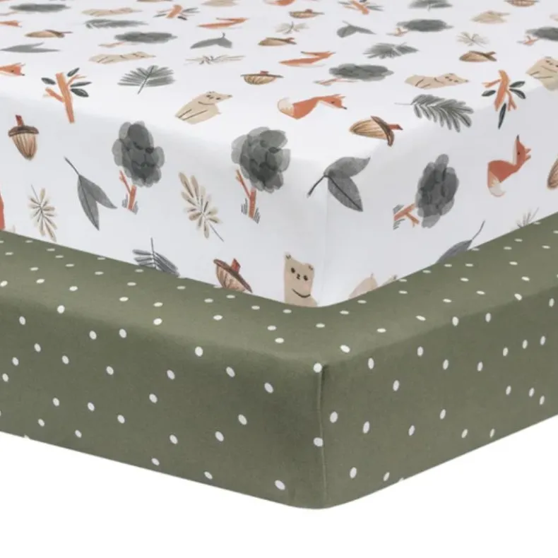 Fitted Cotton Crib Sheet