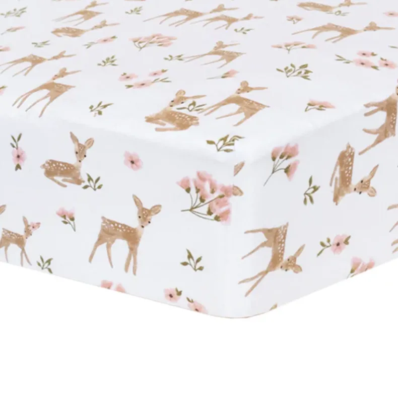 Fitted Cotton Crib Sheet