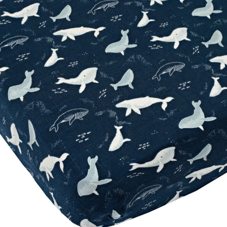 Fitted Muslin Crib Sheets