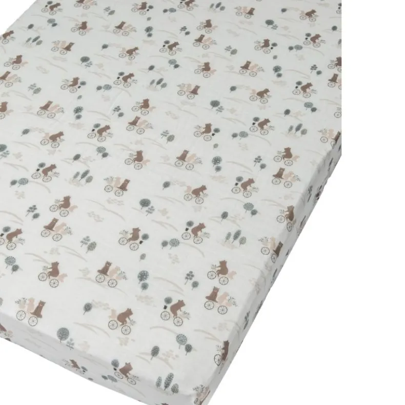 Fitted Muslin Crib Sheets